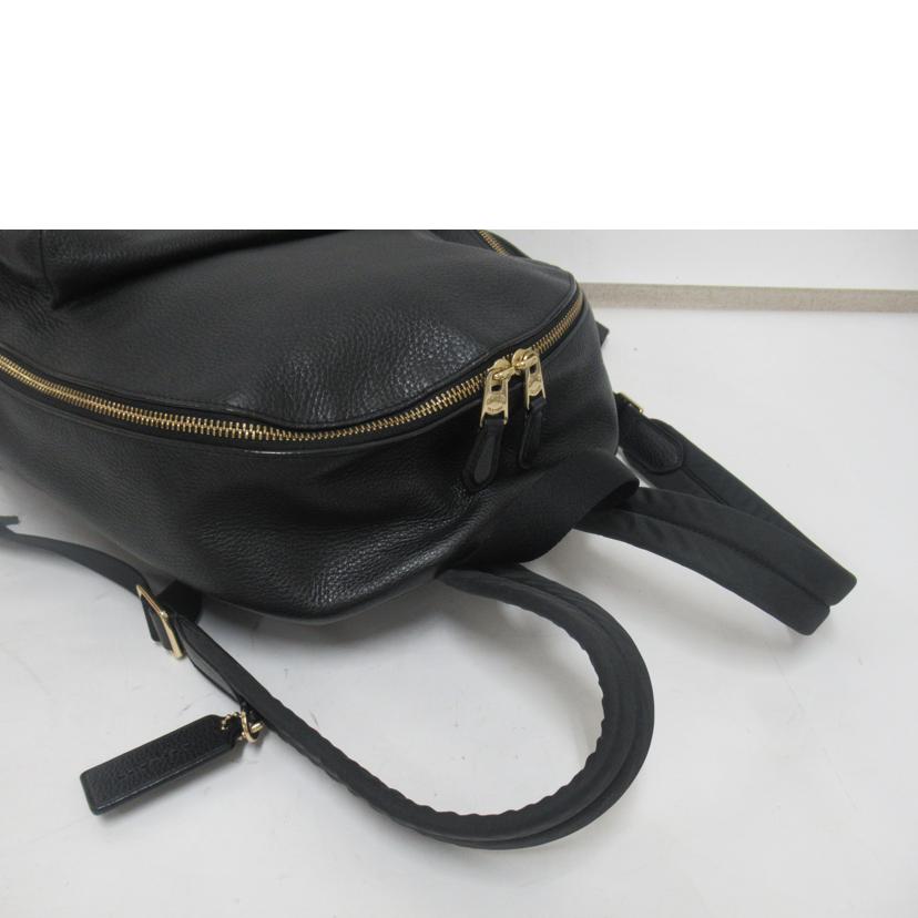 COACH/リュック/レザー/F29004//E18**/Aランク/63