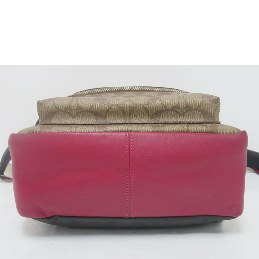 COACH/リュック/シグネチャー・レザー/F32200//H19**/ABランク/63