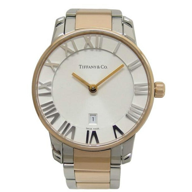 TIFFANY&Co. ティファニー/アトラスドーム/デイト/レディースウォッチ/クォーツ/Z1830.11.13A21A00A//T11**/Aランク/04