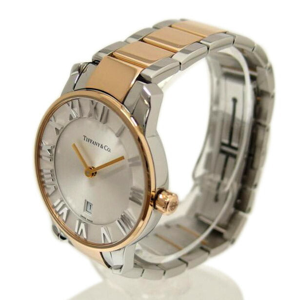 TIFFANY&Co. ティファニー/アトラスドーム/デイト/レディースウォッチ/クォーツ/Z1830.11.13A21A00A//T11**/Aランク/04