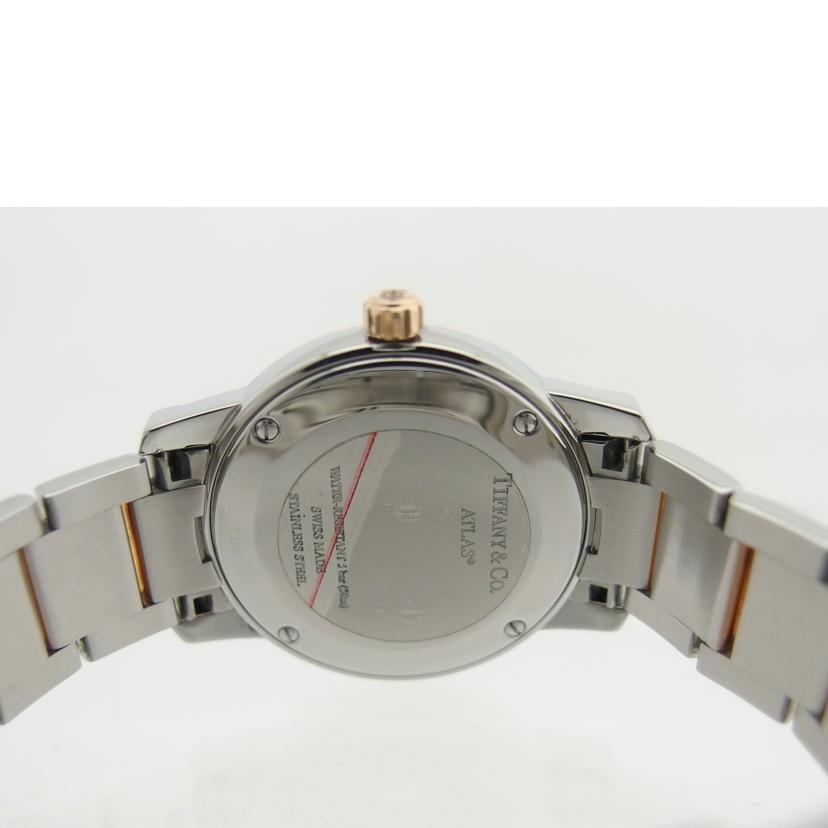 TIFFANY&Co. ティファニー/アトラスドーム/デイト/レディースウォッチ/クォーツ/Z1830.11.13A21A00A//T11**/Aランク/04
