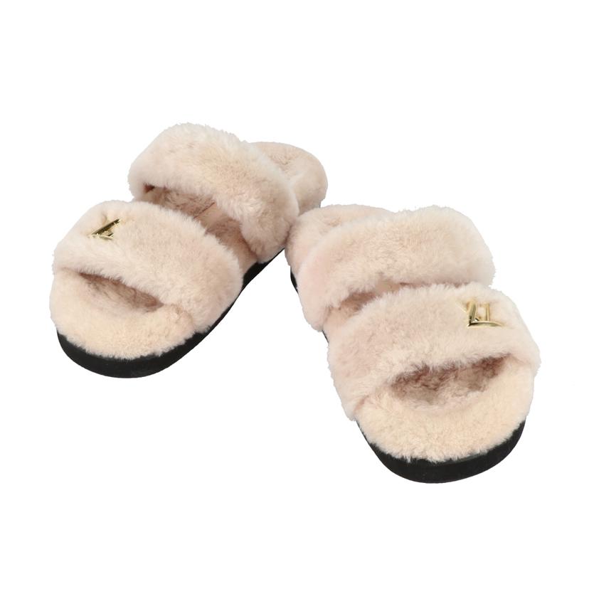 LV ルイ・ヴィトン/◇サンセット コンフォート フラット ミュール/ローズ・クレア/サイズ38/約24.5cm/1AC720//TC0***/ABランク/77