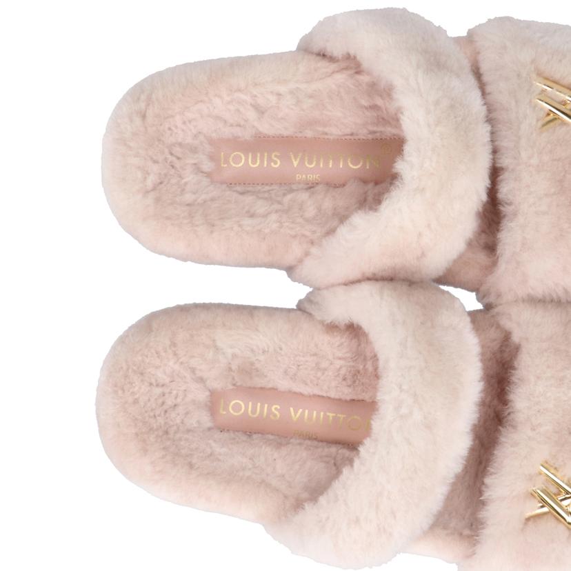 LV ルイ・ヴィトン/◇サンセット コンフォート フラット ミュール/ローズ・クレア/サイズ38/約24.5cm/1AC720//TC0***/ABランク/77