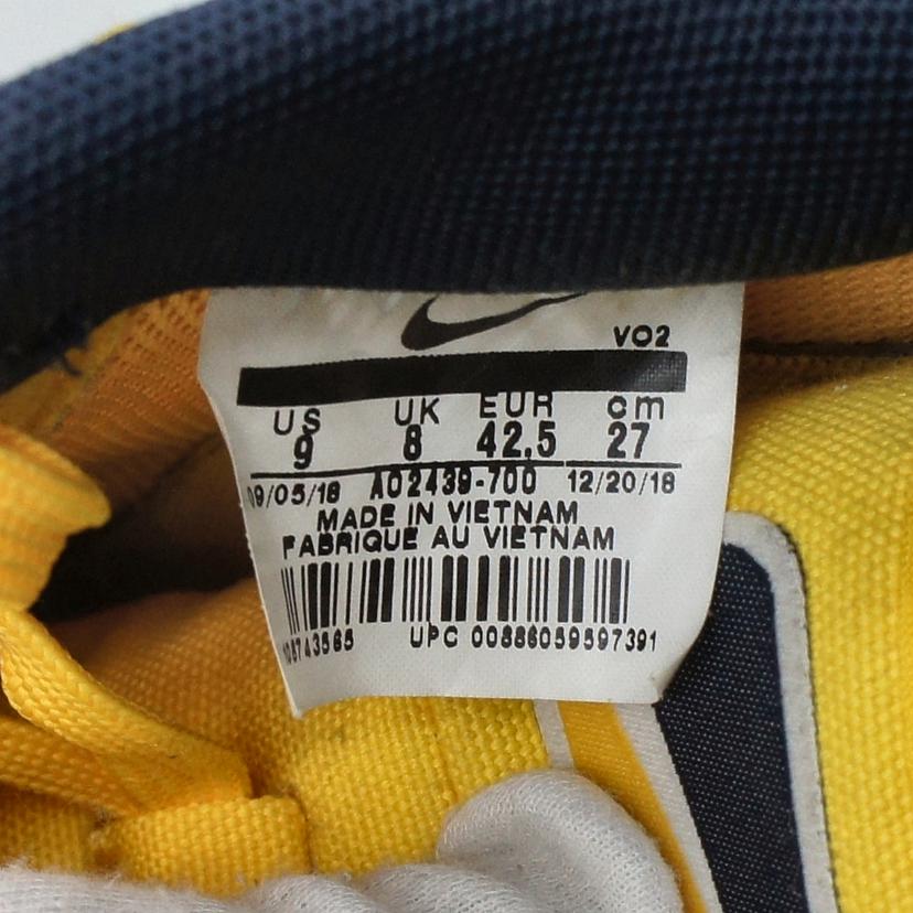 NIKE ナイキ/AIR FORCE 1 07 LV8 黄色/AO2439 700//Bランク/42