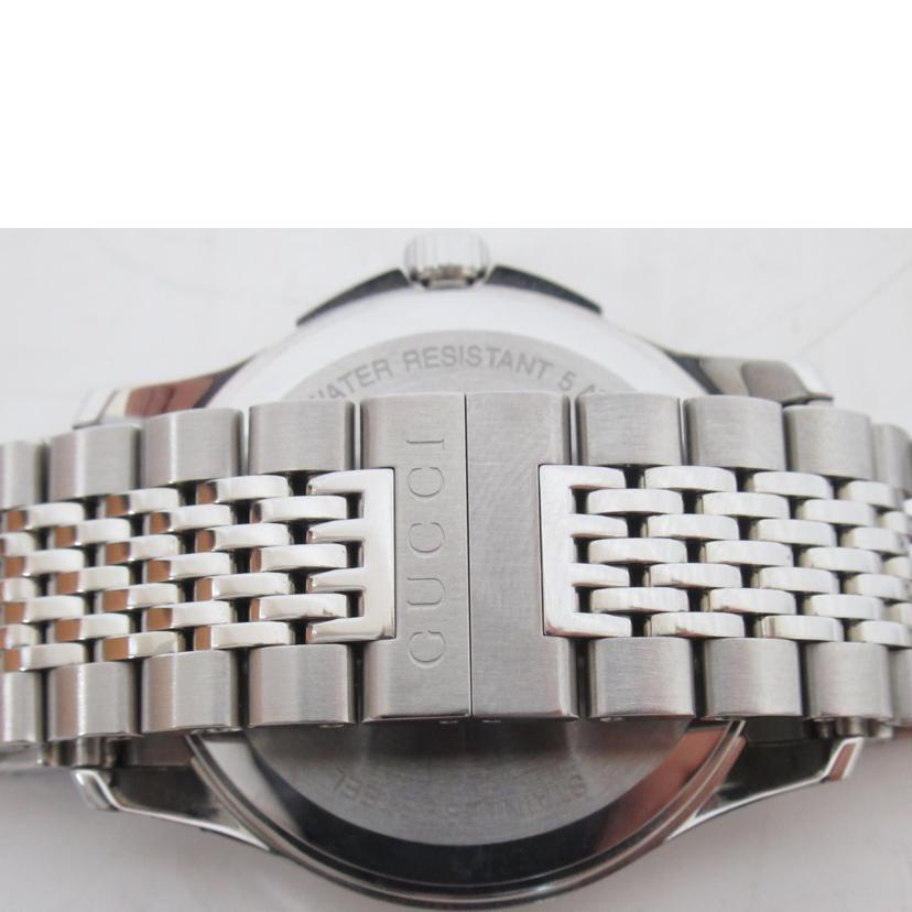 GUCCI/メンズウォッチ/Gタイムレス/クォーツ/デイト/126.4//165*****/Aランク/63