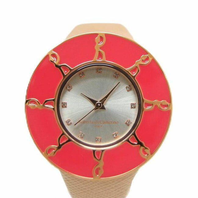 Roberta di Camerino ロベルタディカメリーノ/ピンクベゼル/クォーツ/レディース/RC774318CO//M84**/ABランク/04