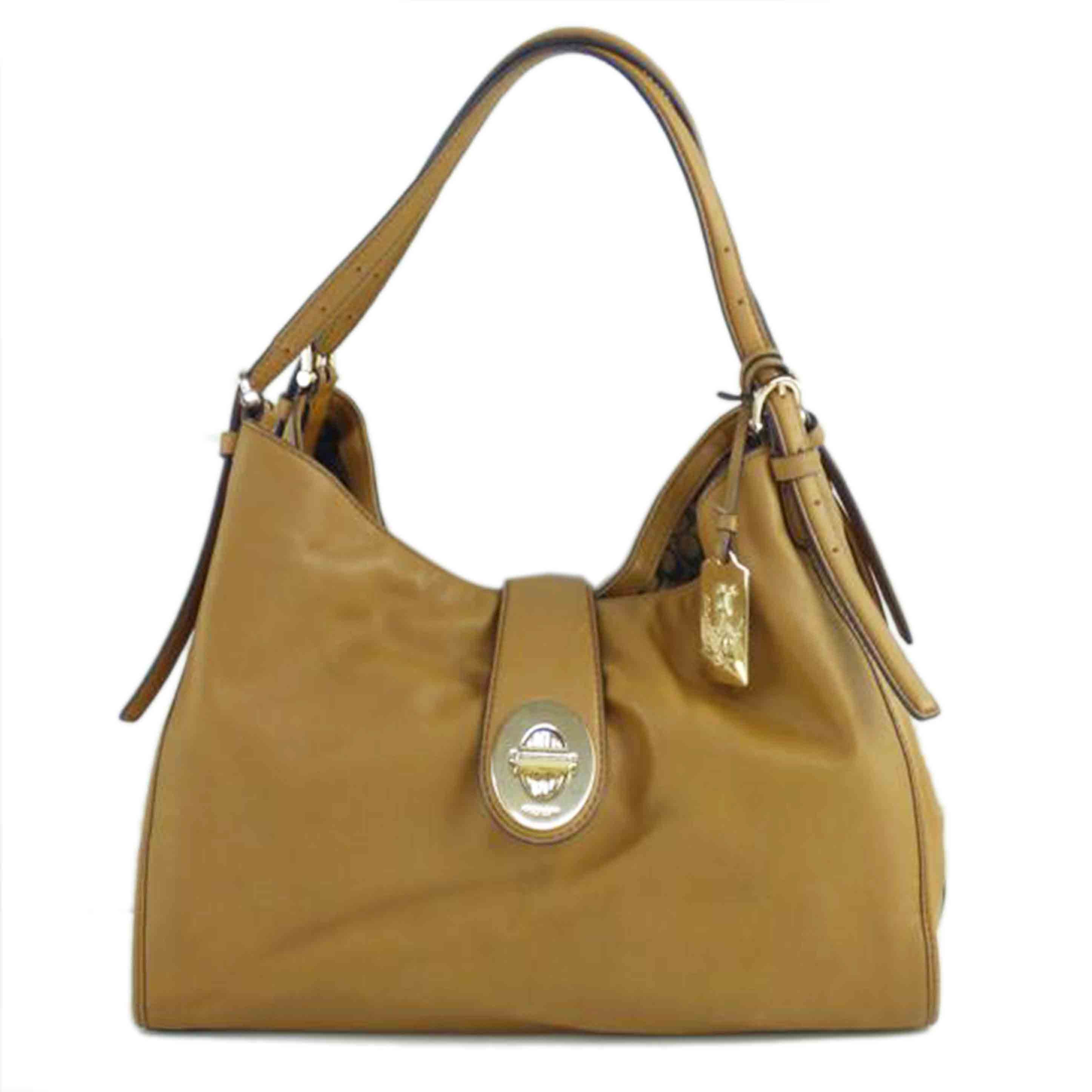 COACH コーチ/マディソンレザーカーライルショルダーバッグ/32221//D14**/Bランク/64