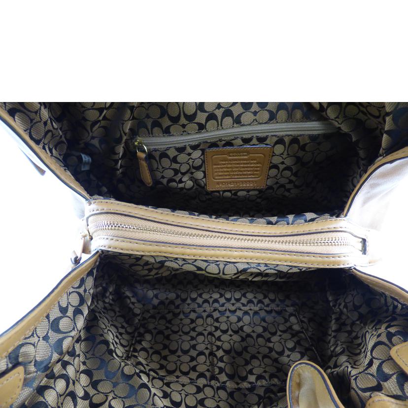 COACH コーチ/マディソンレザーカーライルショルダーバッグ/32221//D14**/Bランク/64