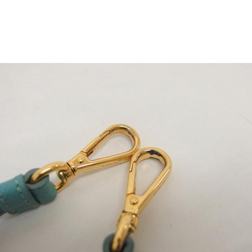 PRADA プラダ サフィアーノ ハンドバッグ ブルーグリーン/ガレリア/2WAYショルダーバッグ/ブルー系/BN1801//164/Bランク/04