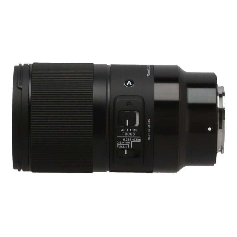SIGMA SONY E シグマ /交換レンズ/70mm/70mm F2.8 DG MACRO//55688259/ABランク/71