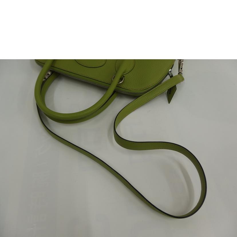 HERMES エルメス/ボリード31/アニスグリーン/シェーブル/2005年製//□I刻*/Aランク/82