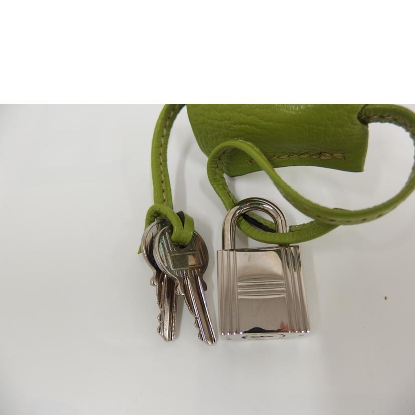 HERMES エルメス/ボリード31/アニスグリーン/シェーブル/2005年製//□I刻*/Aランク/82