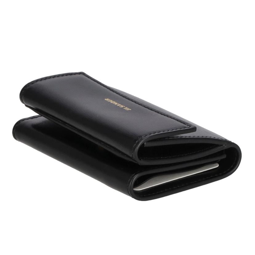 JIL SANDER ジルサンダー/ジルサンダー/レザーコンパクト三つ折り財布//Aランク/75