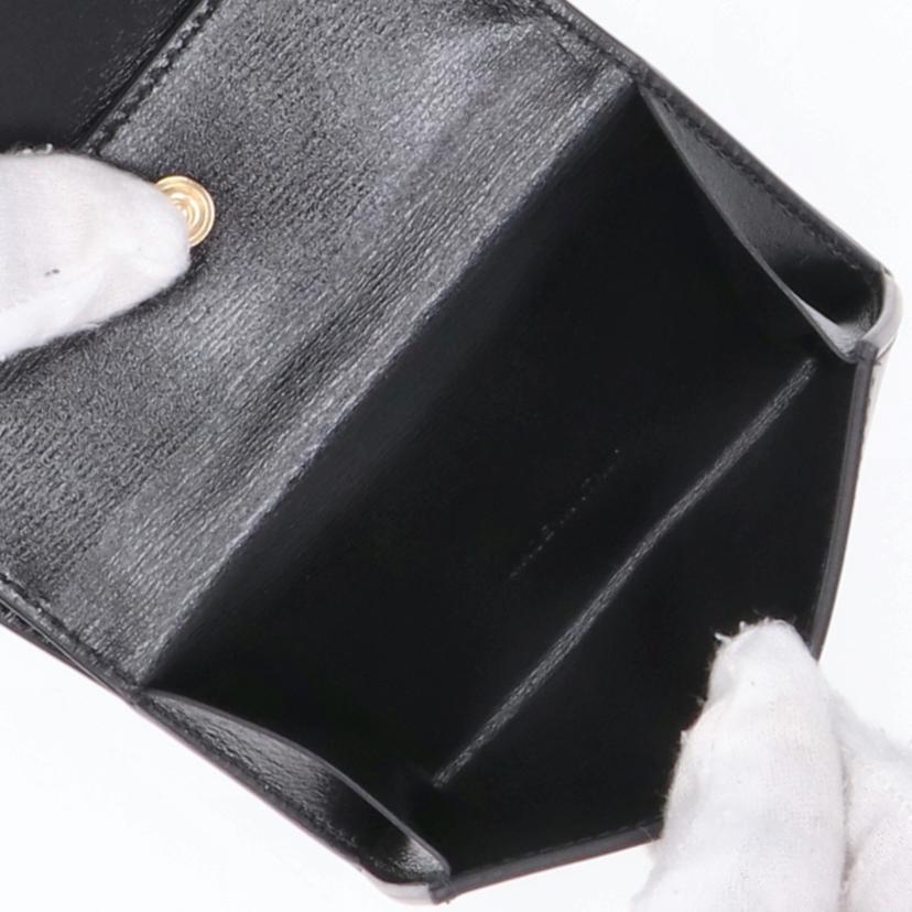 JIL SANDER ジルサンダー/ジルサンダー/レザーコンパクト三つ折り財布//Aランク/75