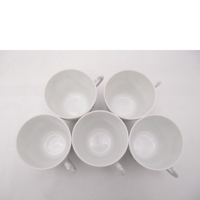 Richard Ginori リチャードジノリ/ジノリ ローズブルー カップ&ソーサー 5客セット//Aランク/69