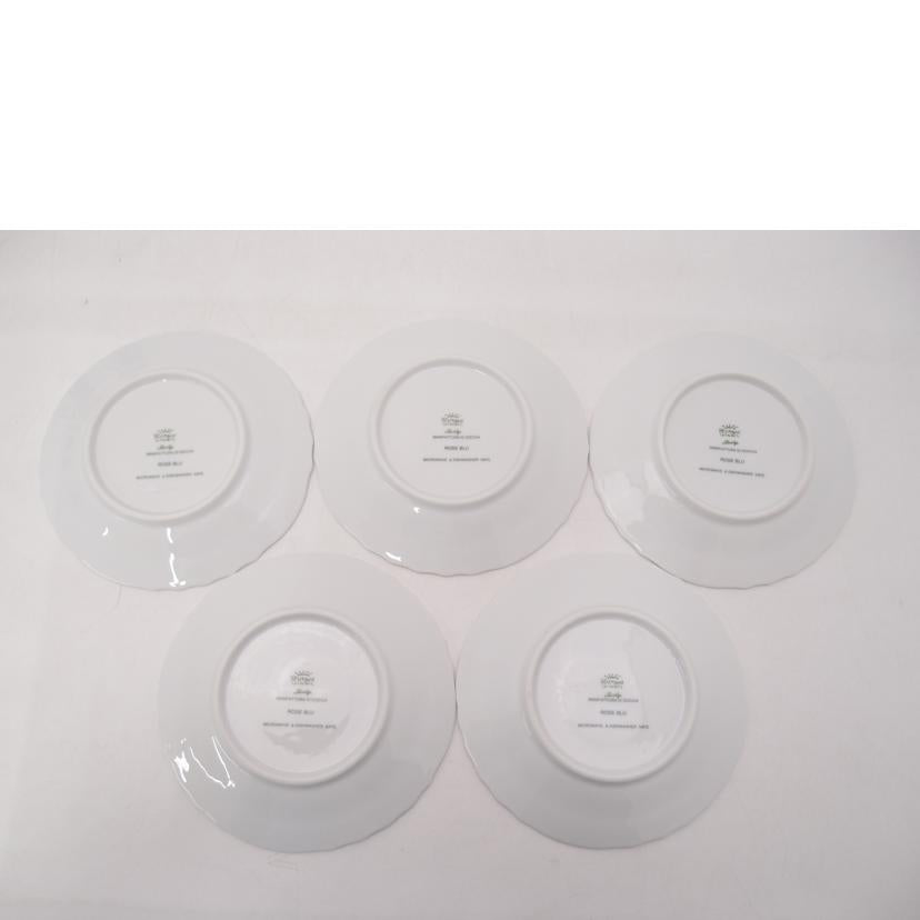 Richard Ginori リチャードジノリ/ジノリ ローズブルー カップ&ソーサー 5客セット//Aランク/69