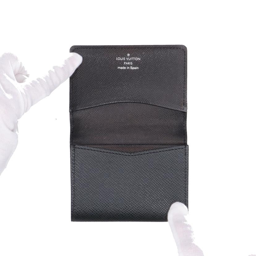 LOUIS VUITTON LV/アンヴェロップ・カルト ドゥ ヴィジットアルドワーズ/タイガ/M30922//CA3***/Aランク/70