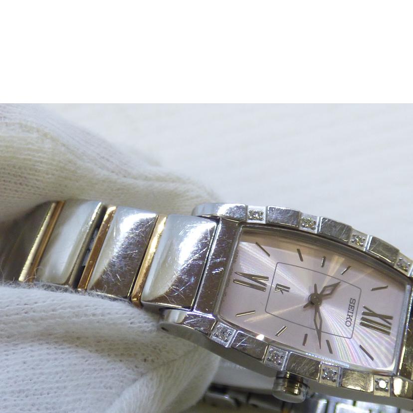 SEIKO セイコー/ルキア/8Pダイヤ/クォーツ/1F20-0BK0//495***/Bランク/64