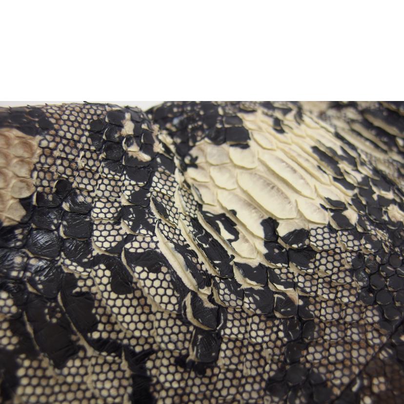 JIMMY CHOO ジミーチュー/パイソン/ナッパレザーショルダーバッグ//ABランク/04