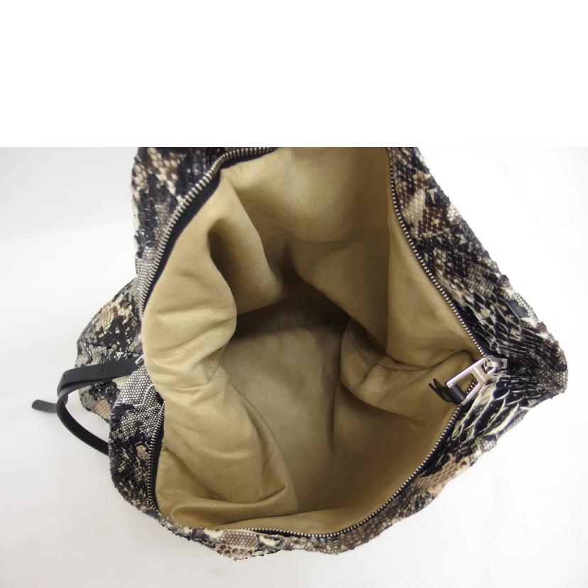 JIMMY CHOO ジミーチュー/パイソン/ナッパレザーショルダーバッグ//ABランク/04