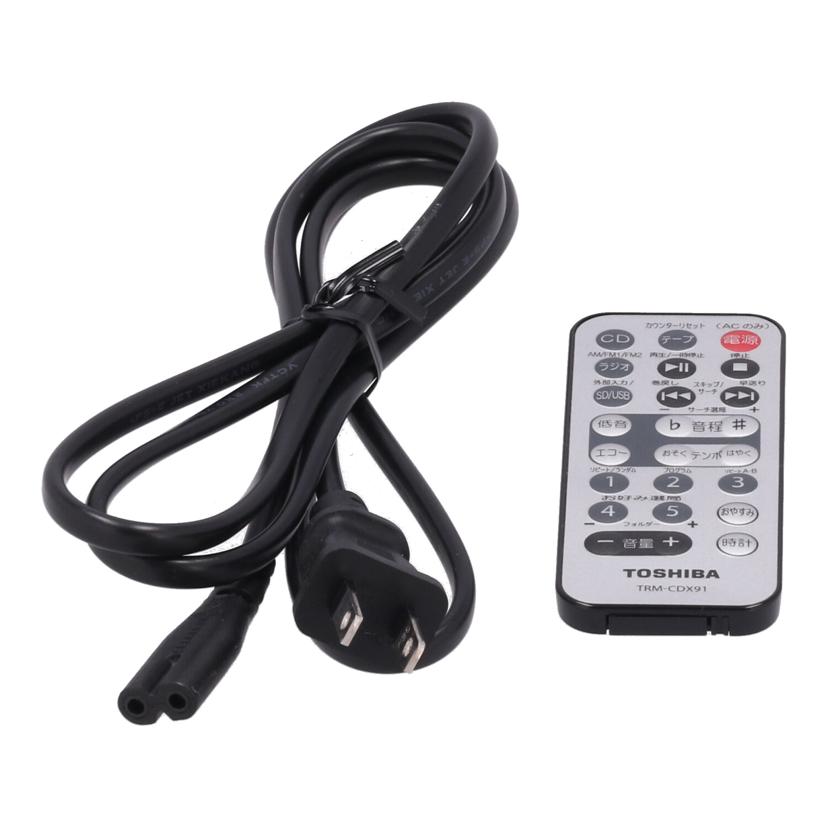 TOSHIBA 東芝 /CDラジカセ/Aurex/TY-CDX91//211255147S0/Bランク/77