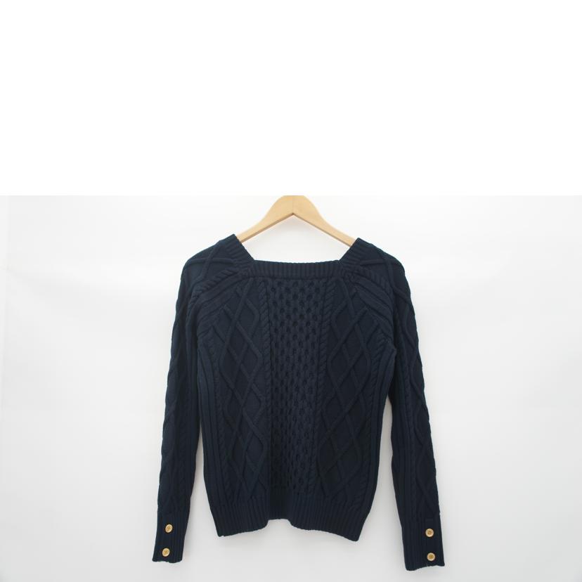 CRESTBRIDGE BLUELABEL クレストブリッジブルーレーベル/ケーブルニット/55N01-701-29//Aランク/09