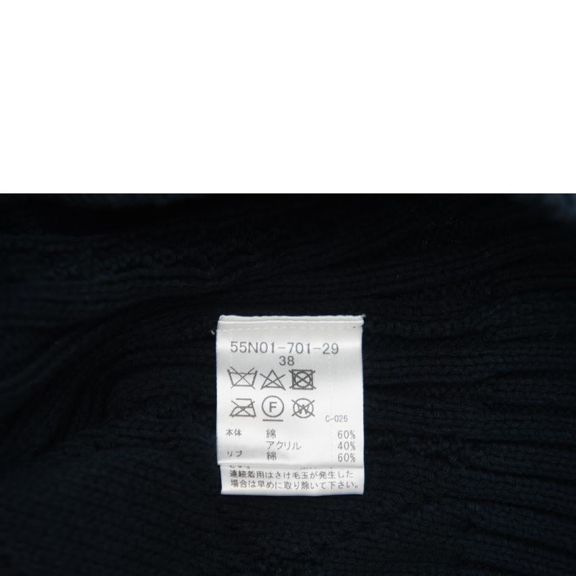 CRESTBRIDGE BLUELABEL クレストブリッジブルーレーベル/ケーブルニット/55N01-701-29//Aランク/09