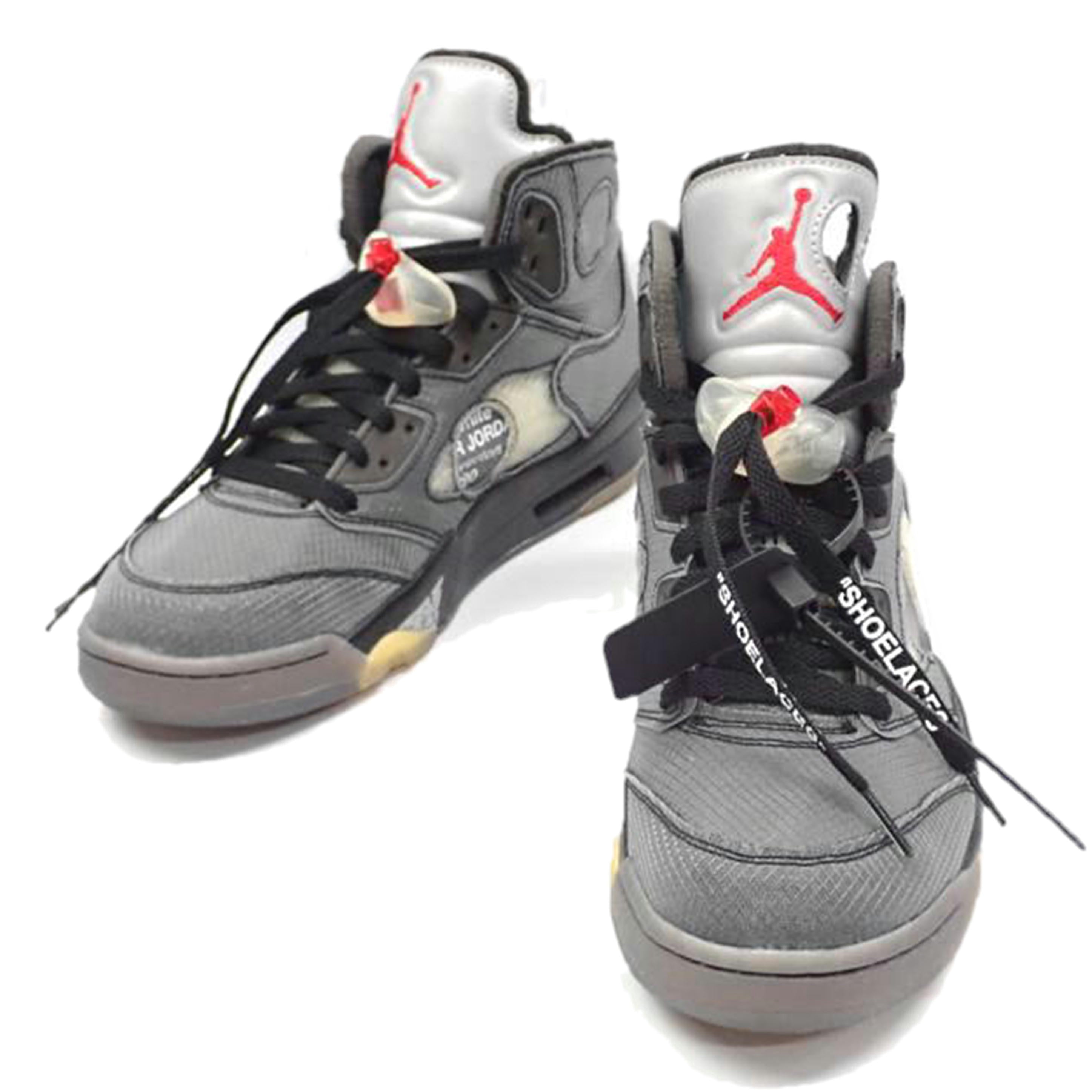 NIKE × OFF WHITE ナイキ × オフホワイト/AIR JORDAN 5 RETRO SP/CT8480-100//27.5cm/Bランク/62
