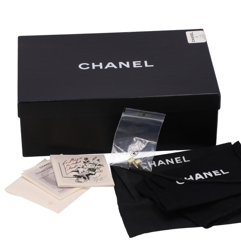 CHANEL シャネル/アザーオープンシューズ/アンクルストラップサンダル/G23891//38/約24cm/Bランク/75