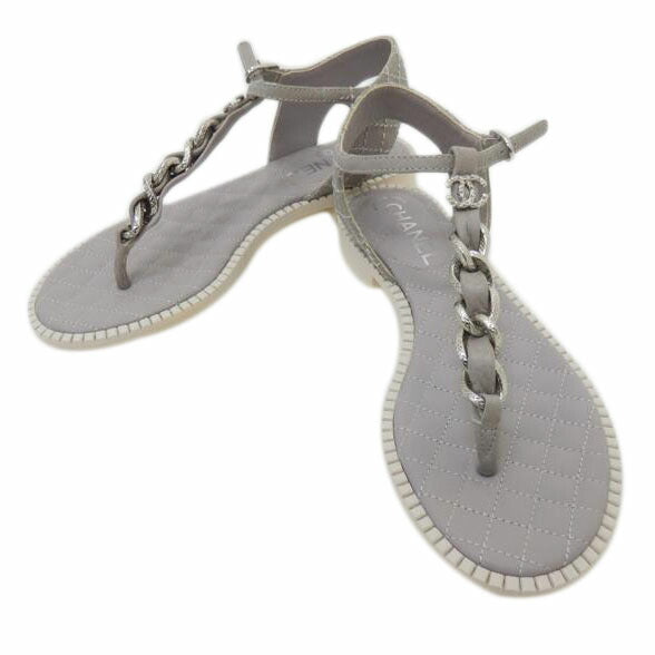 CHANEL シャネル/ココマーク チェーンサンダル//36 1/2/ABランク/88