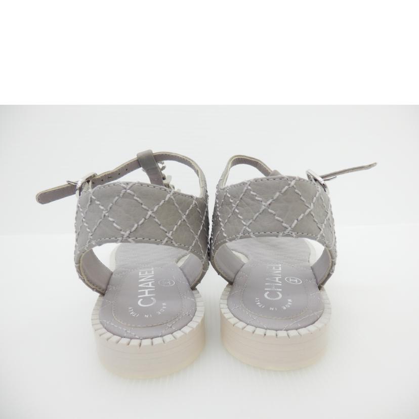 CHANEL シャネル/ココマーク チェーンサンダル//36 1/2/ABランク/88