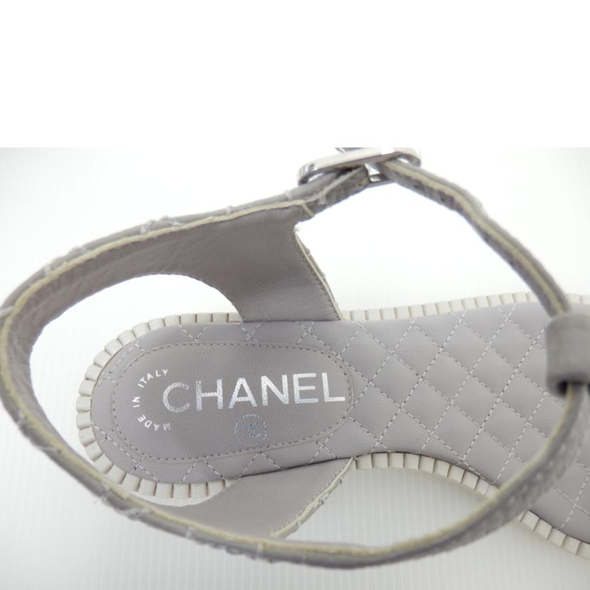 CHANEL シャネル/ココマーク チェーンサンダル//36 1/2/ABランク/88