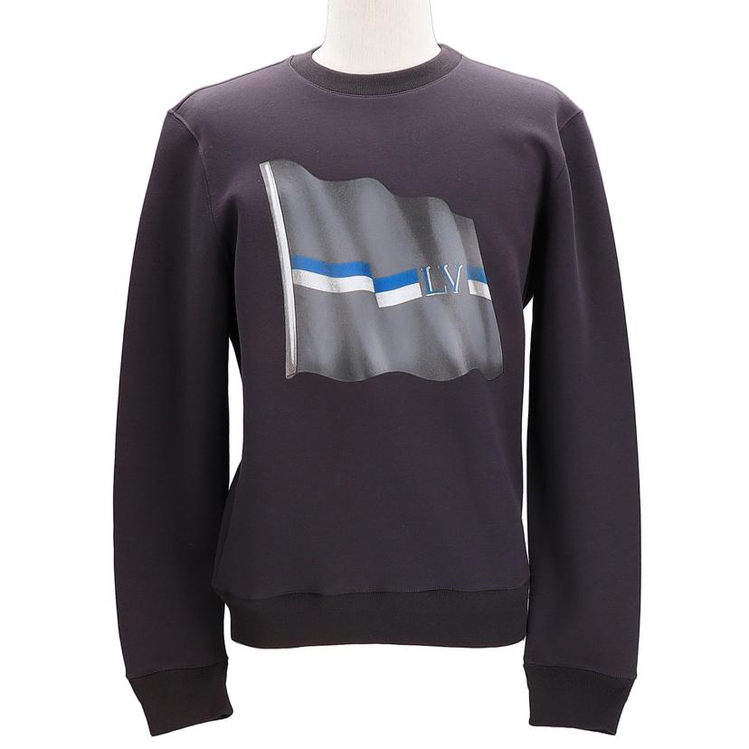 LV ルイヴィトン LOUISVUITTON フラッグプリント トレーナー メンズ M/LV フラッグプリント//Sランク/37