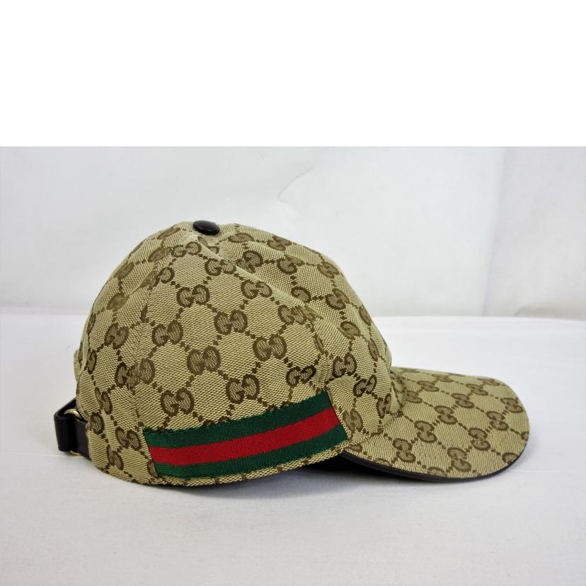 GUCCI グッチ/GGキャンバス ベースボールキャップ/200035//204891/Aランク/70