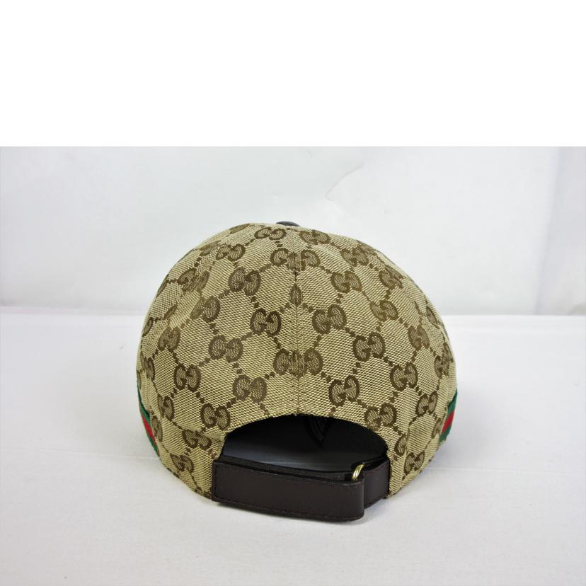 GUCCI グッチ/GGキャンバス ベースボールキャップ/200035//204891/Aランク/70