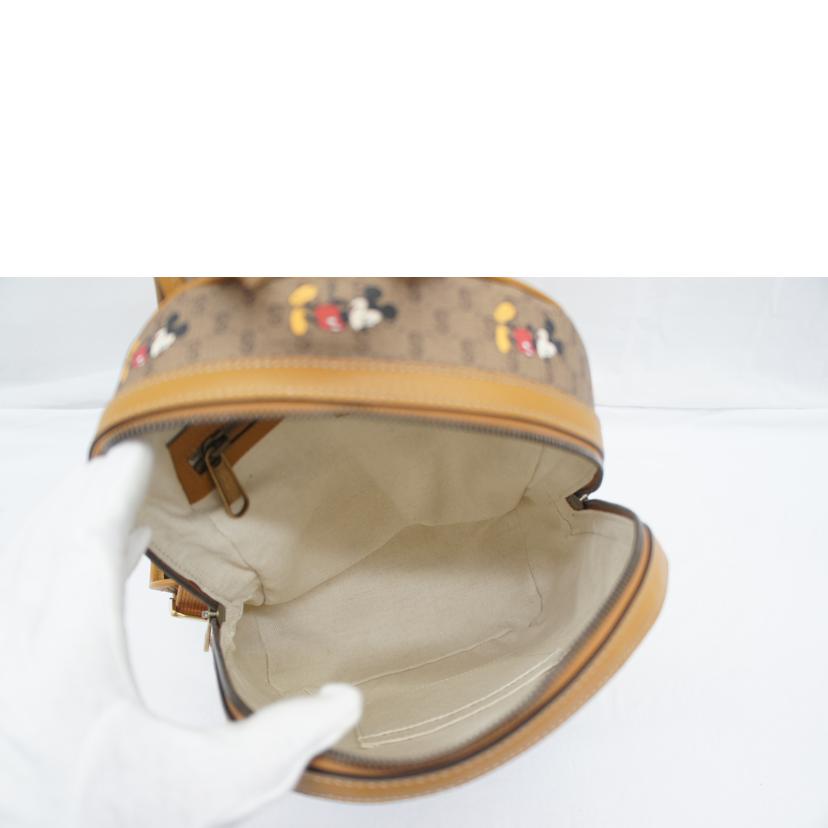 GUCCI グッチ/ミニGGスプリームディズニーコラボバックパック/552884//493075/Aランク/05