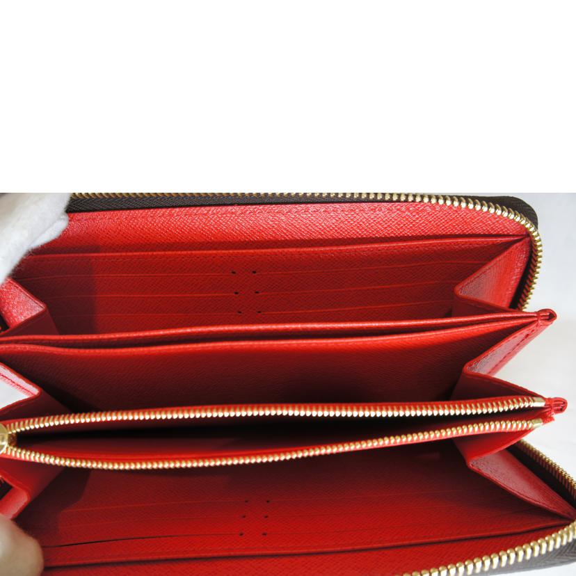 LV ルイヴィトン/ジッピー・ウォレット/モノグラム/コクリコ/M41896//MI1176/SAランク/92