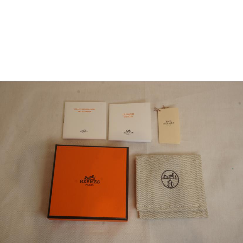 HERMES エルメス/ルリ/ドゥブルトゥールレザーブレスレット//LF0243/SAランク/92