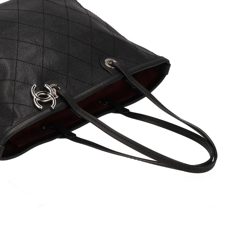 CHANEL シャネル/キャビアスキンマトラッセオンザロードトート/A92212//19257975/Bランク/75