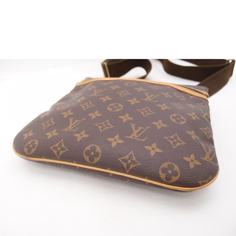 LOUIS VUITTON ルイヴィトン ルイ・ヴィトン ビトン ショルダーバッグ ブラウン メンズ レディース 定番 人気 LV 斜め掛け 肩がけ/ポシェット・ボスフォール/モノグラム/M40044//MI1***/Bランク/69