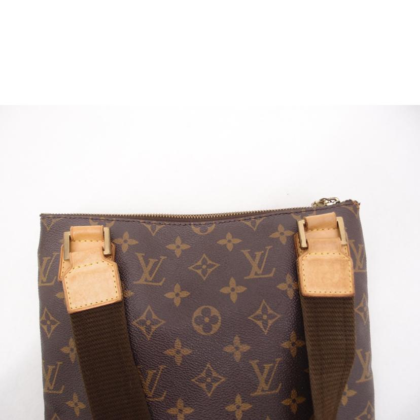 LOUIS VUITTON ルイヴィトン ルイ・ヴィトン ビトン ショルダーバッグ ブラウン メンズ レディース 定番 人気 LV 斜め掛け 肩がけ/ポシェット・ボスフォール/モノグラム/M40044//MI1***/Bランク/69