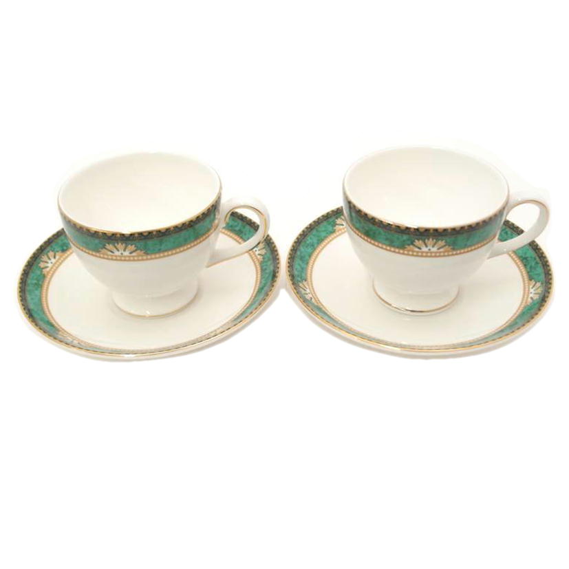 WEDGWOOD ウェッジウッド/ペアカップ&ソーサー/CURZON//SAランク/69