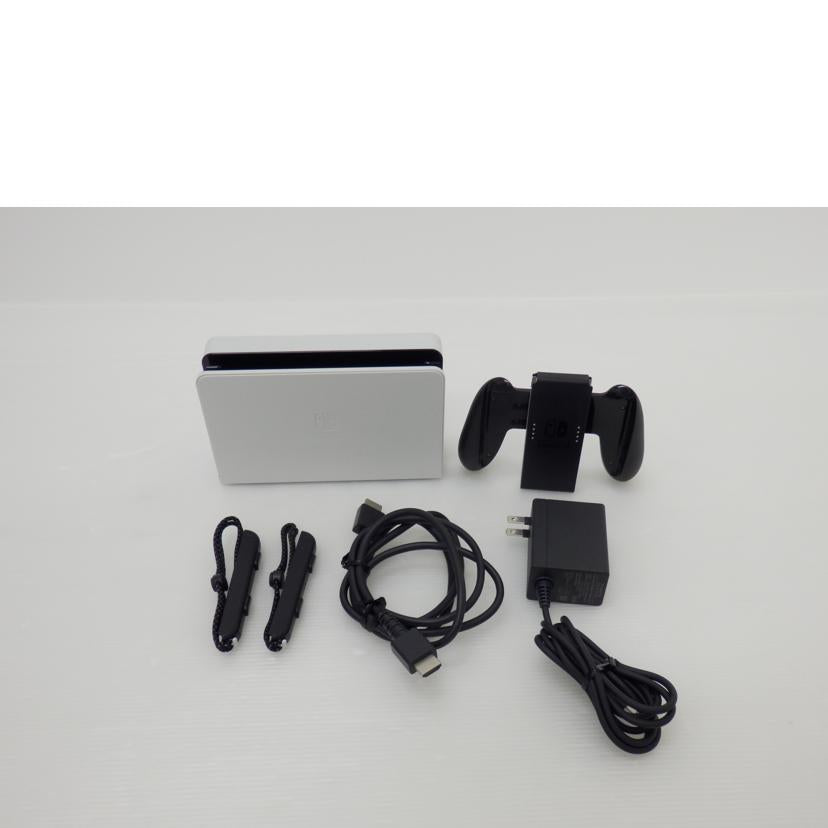 任天堂 任天堂/有機ELモデルスイッチ本体ホワイト/HEG-S-KAAAA//XTJ10076054623/ABランク/88