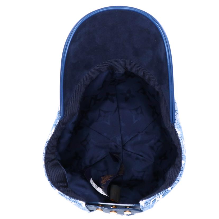 LV ルイヴィトン/キャップ/モノグラムデニム/M77437//AL1292/SAランク/75