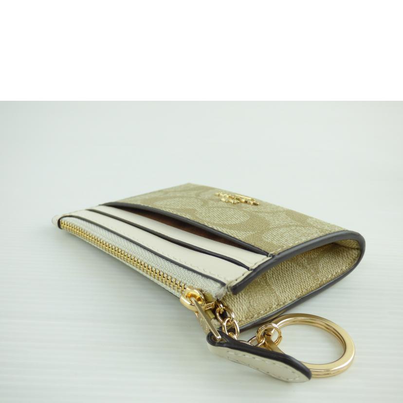 COACH コーチ/ラグジュアリーシグネチャーミニIDキーリングスキニー/88208//A22**/SAランク/64