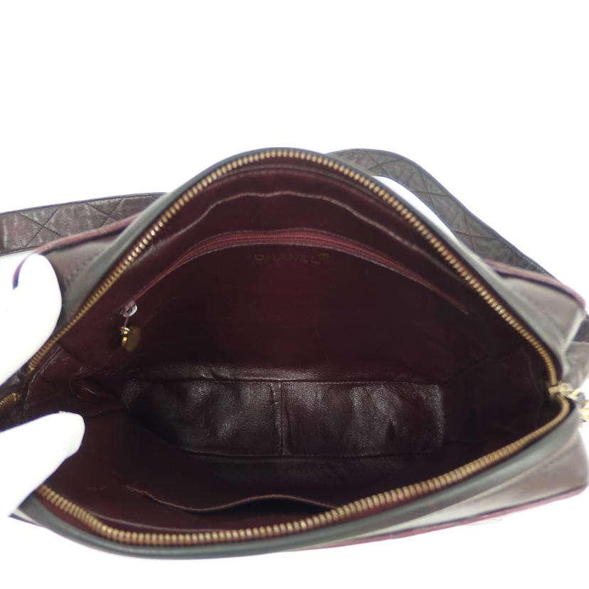 CHANEL シャネル/マトラッセフリンジショルダー/ボルドー//3481439/Bランク/82