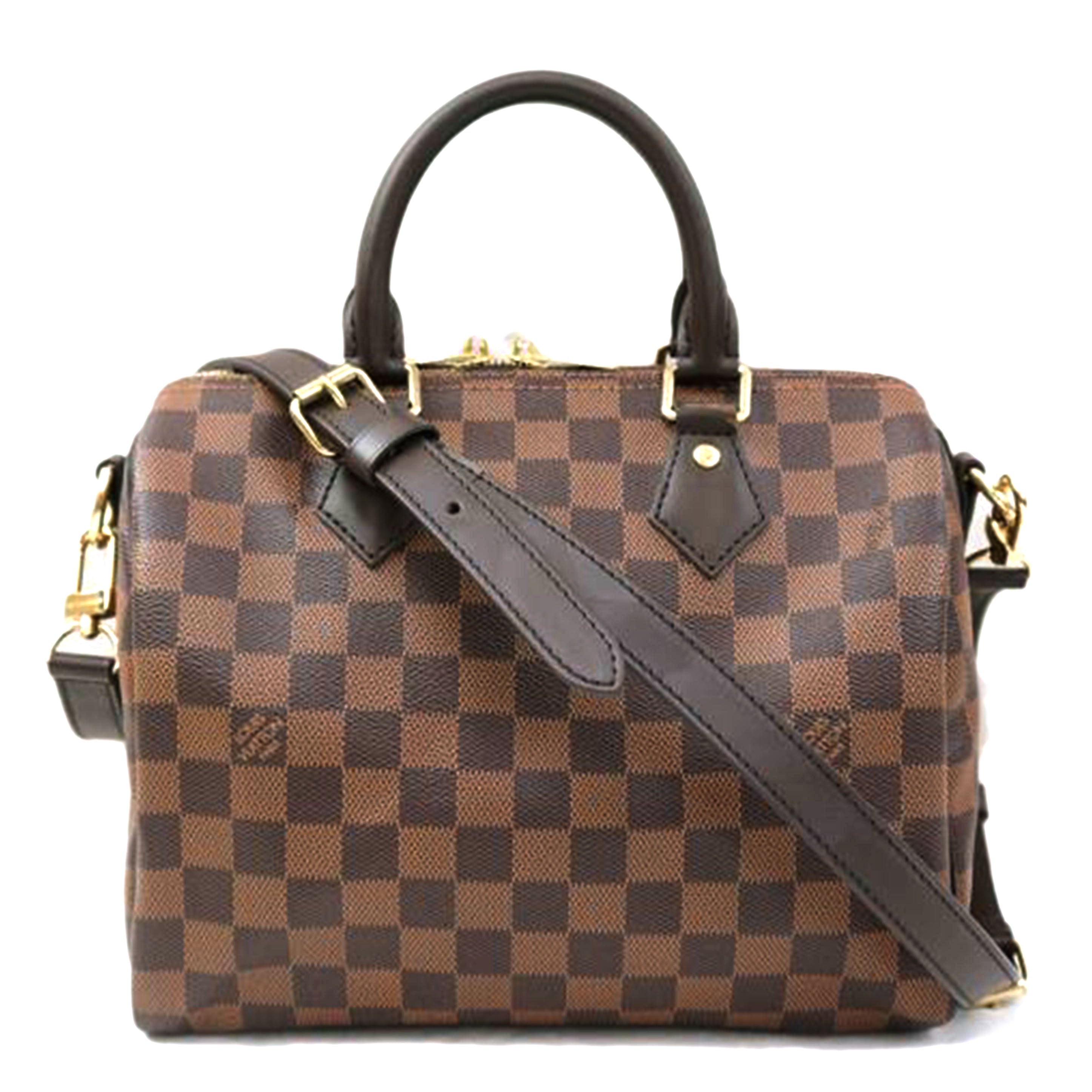 LV ルイヴィトン/スピーディバンドリエール25/ダミエ/エベヌ/N41368//ABランク/67