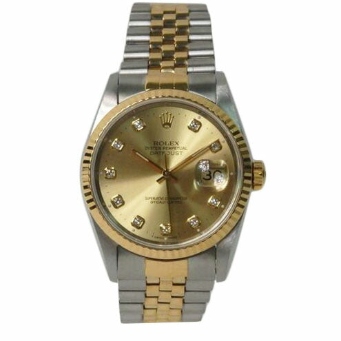 ROLEX ロレックス/デイトジャスト/10P新ダイヤ/16233G//W301407/94-95年製/ABランク/84