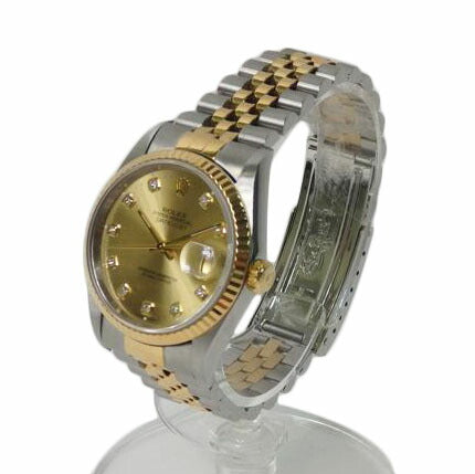 ROLEX ロレックス/デイトジャスト/10P新ダイヤ/16233G//W301407/94-95年製/ABランク/84