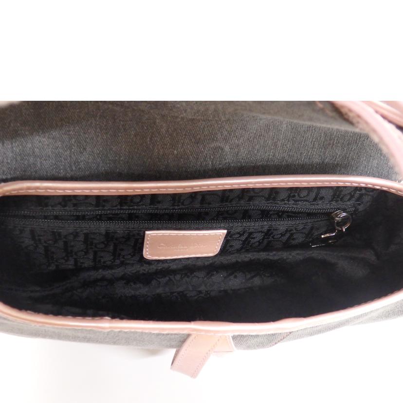 C.Dior ディオール/サドルバッグ/デニム×パテント/Gカード/JEP4400//02RU 0043/ABランク/83